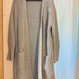 Jessica Simpson Light Gray Cardigan Sweater